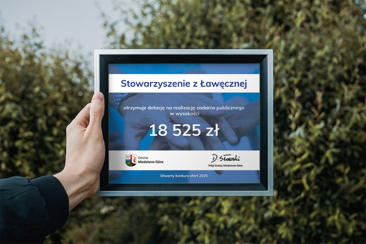 Dotacja – Odkryj gminę Miedziana Góra